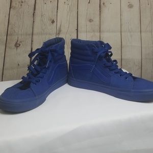 Vans Sk8 Hi  (Solid Royal Blue)